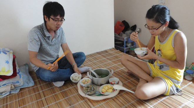 Clip sinh vien lam tinh