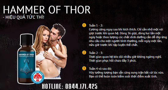 TÓM TẮT: Bài Đánh Giá Sự Hiệu Quả Của Giọt Dưỡng Chất Hammer of Thor